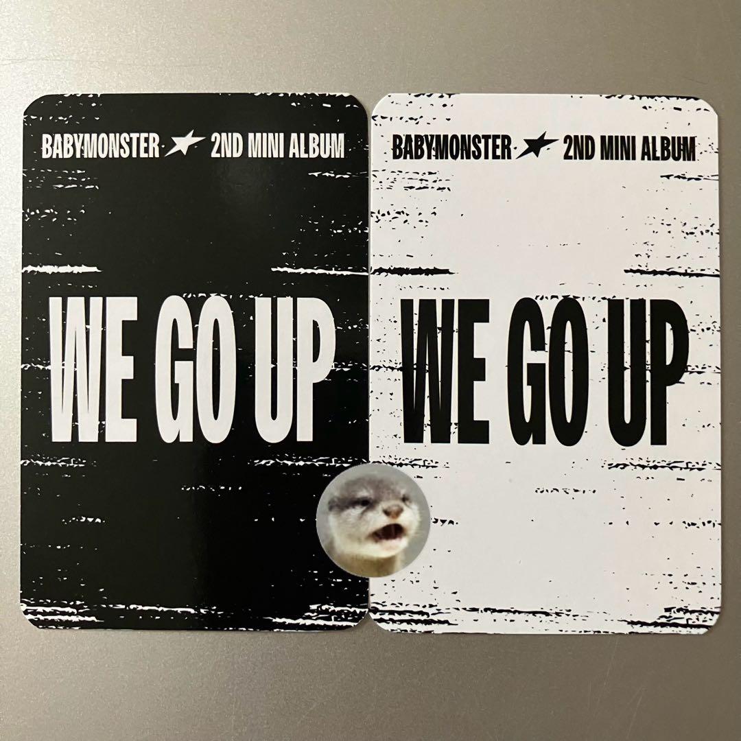 BABYMONSTER WE GO UP オリーブヤング オフライン　アヒョン