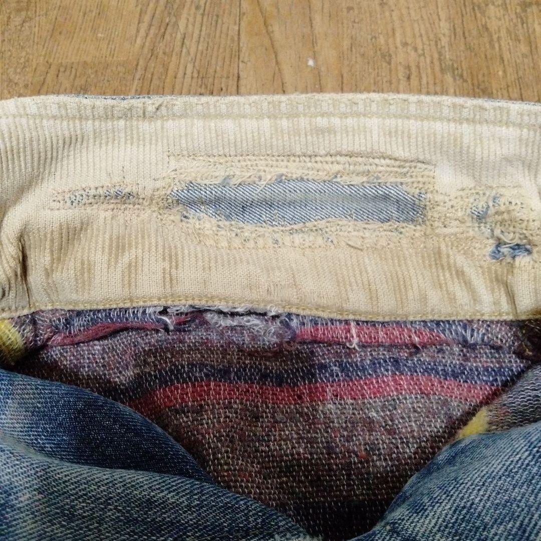 ビンテージ60年代Leeストームライダー刺繍タグ裏地ブランケット付きGジャン38