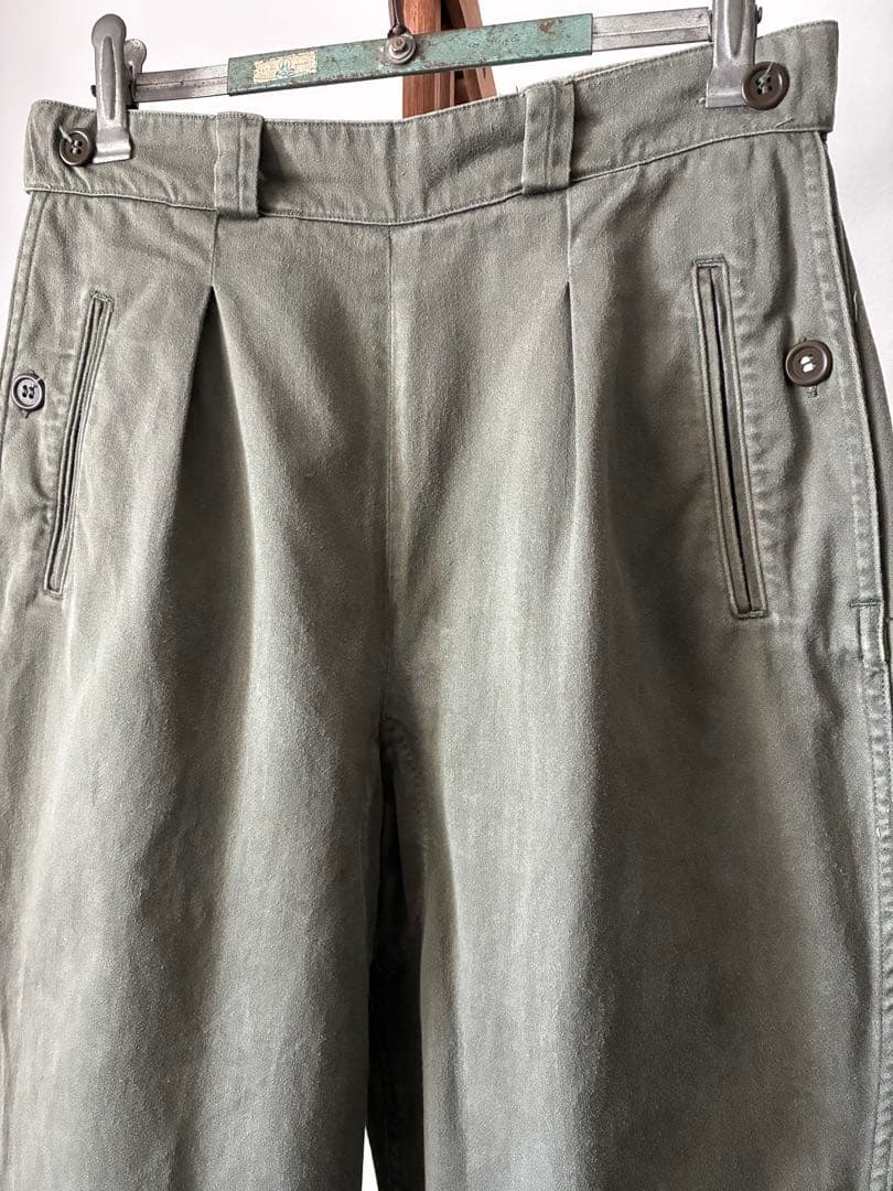 フランス軍　ヴィンテージ　パンツ　ユーロ　グルカ　古着　ミリタリー