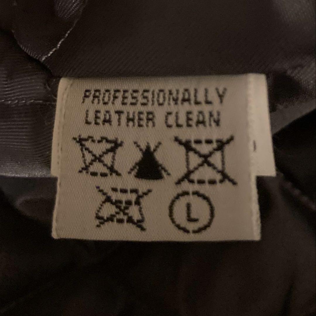 late 90s〜　aka eddie bauer　leather jkt