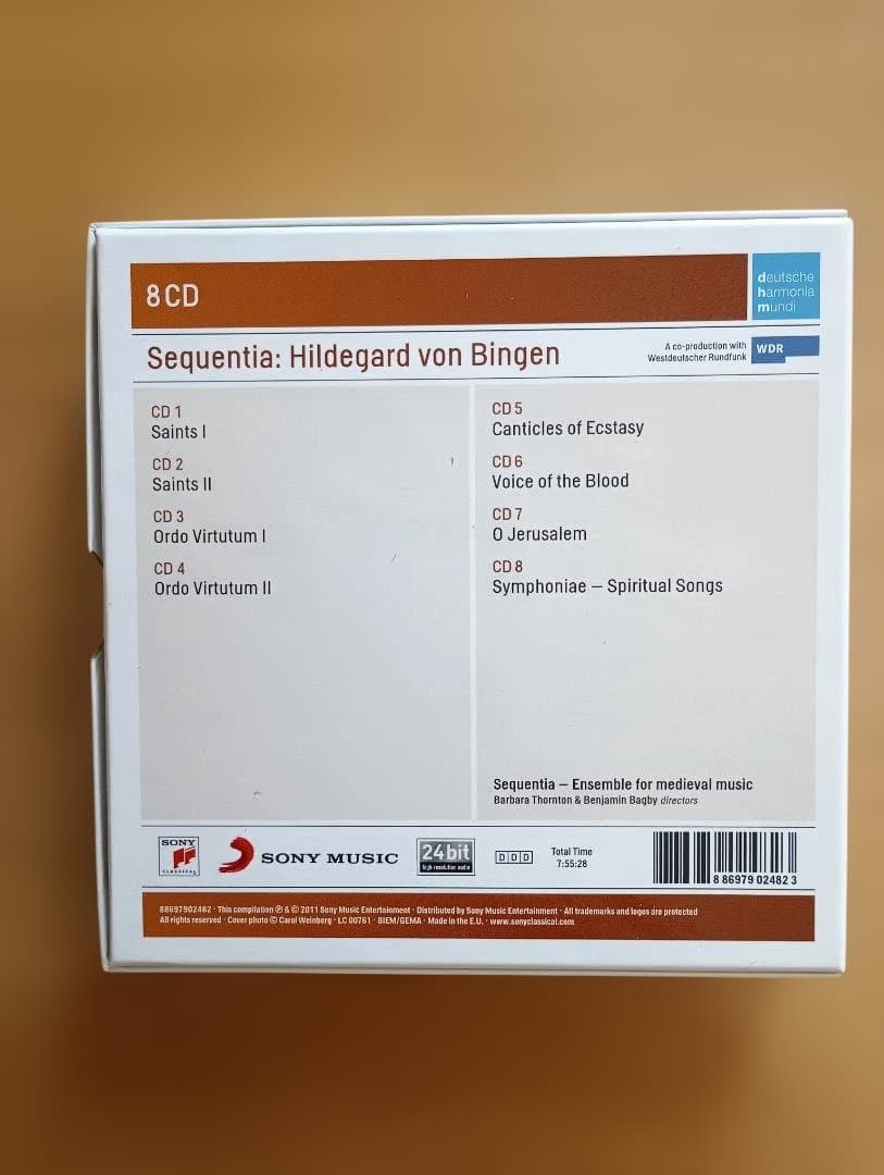 その他 Sequentia: Hildegard von Bingen 8CD