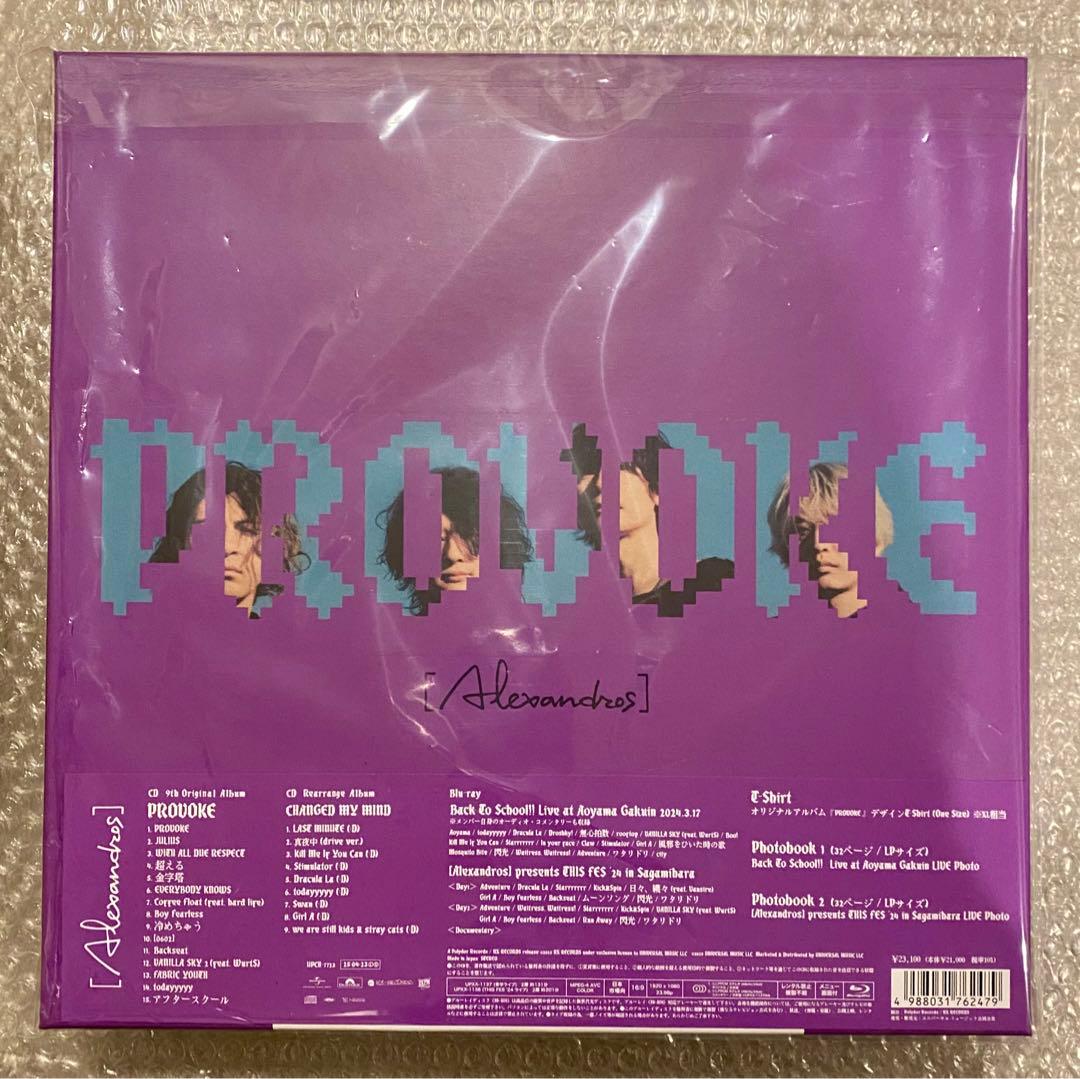 [Alexandros] PROVOKE 完全生産限定版（Blu-rayなし）