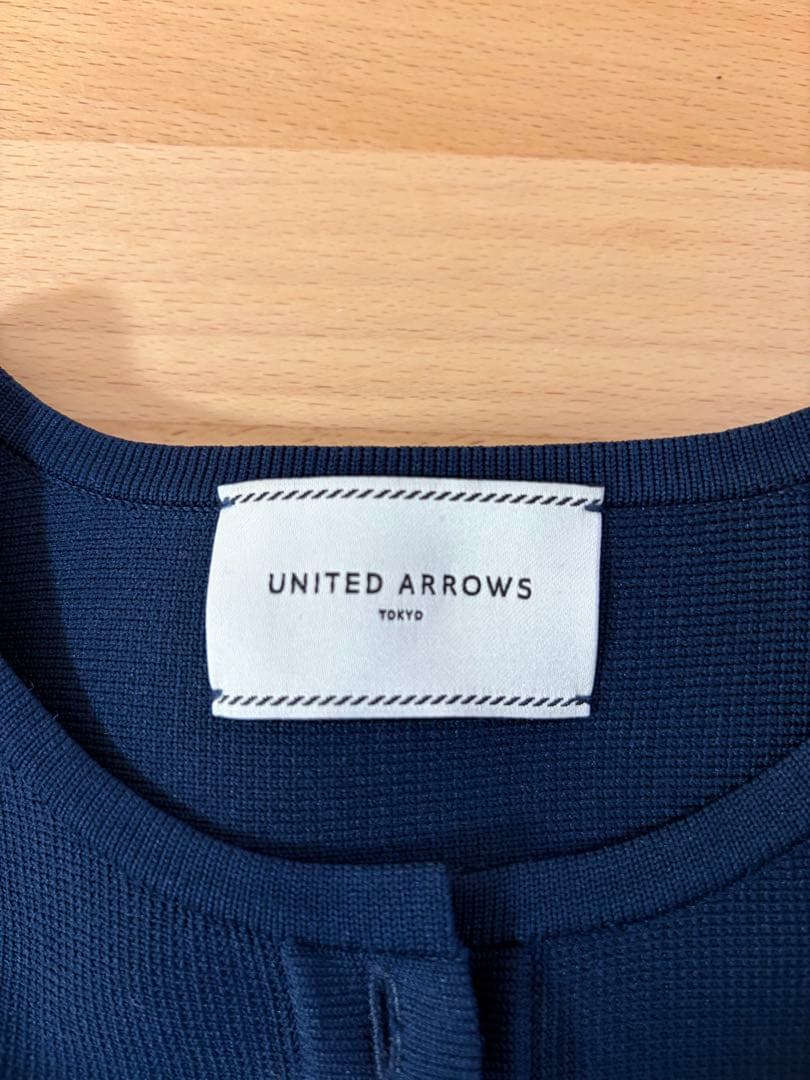 UNITED ARROWS ネイビー ノースリーブ ベスト