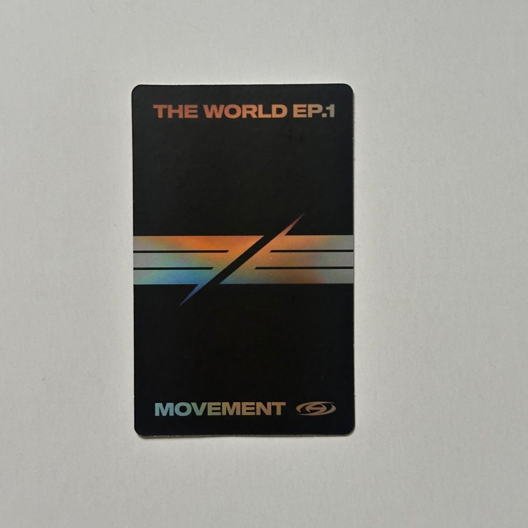 ATEEZ the world ウヨン movement kq 特典 トレカ
