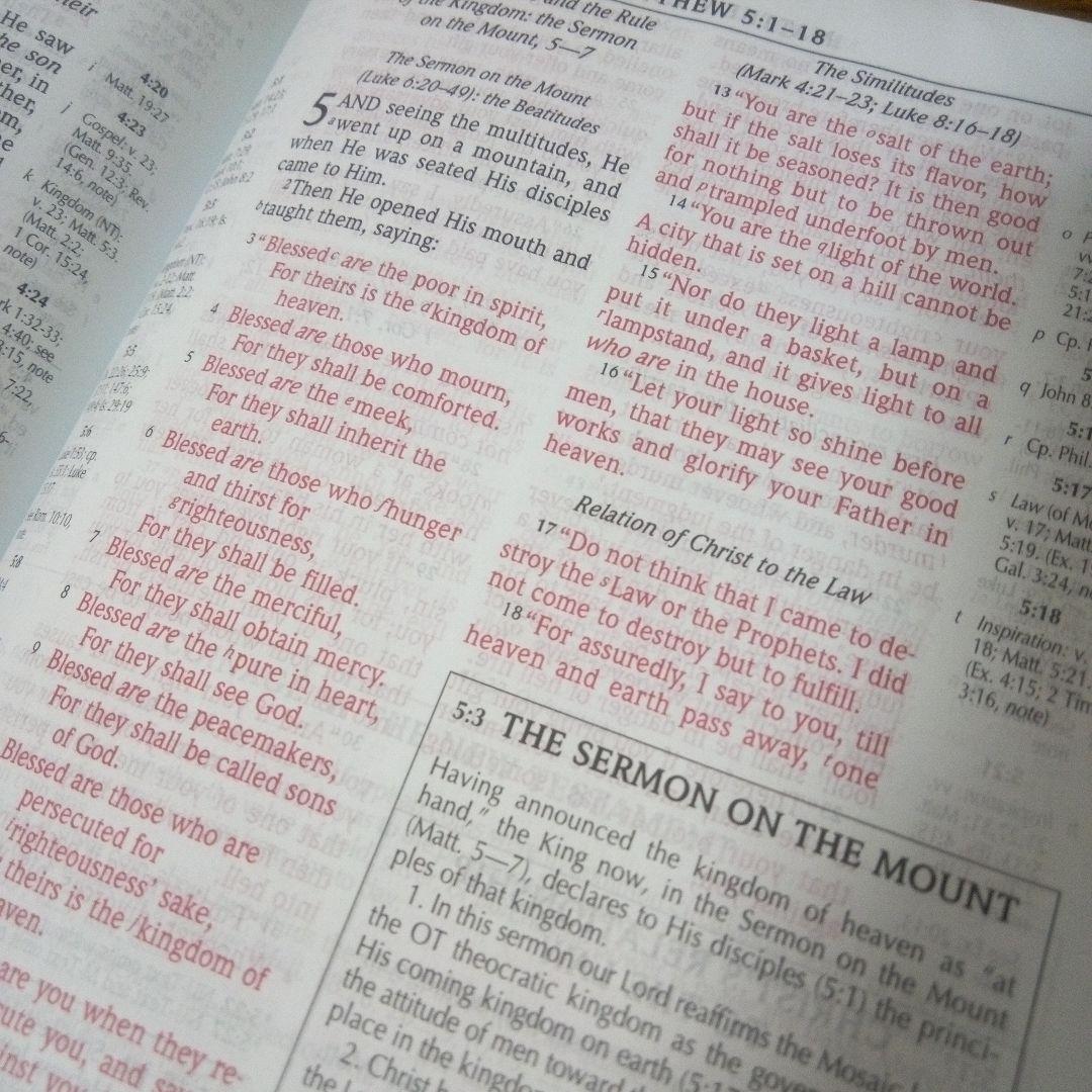 聖書：The Scofield Study Bible /NKJV(改訂欽定訳）