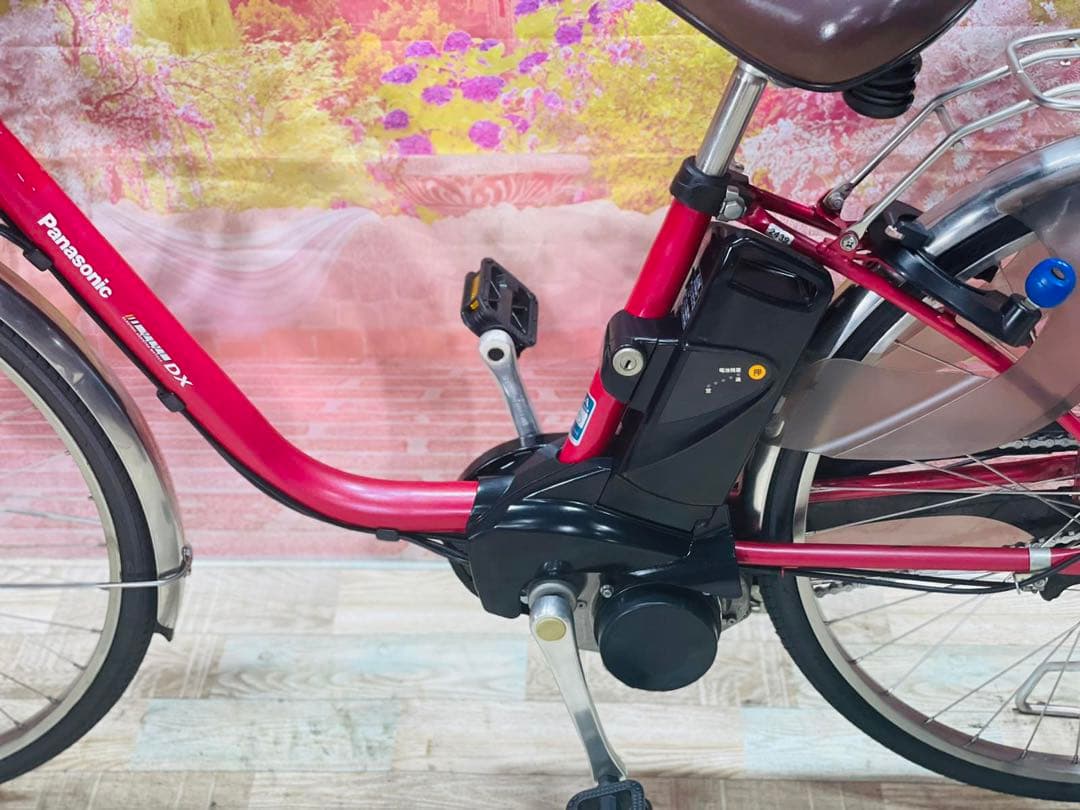 K2439 電動自転車パナソニック ママチャリ 26インチ 8.9Ah