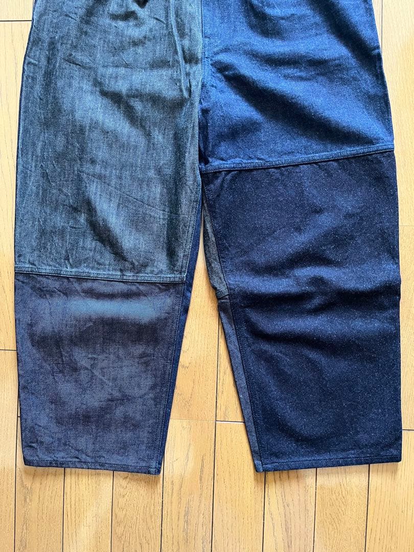 COMME des GARÇONS Homme パッチワークデニムパンツ XS