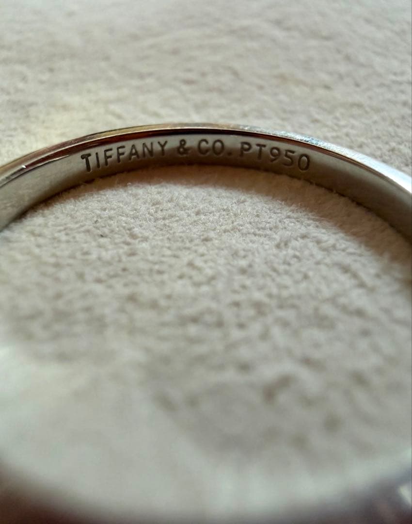 プ*ー様 ⭐️期間限定オークション Tiffany ミルグレイン PT950　1