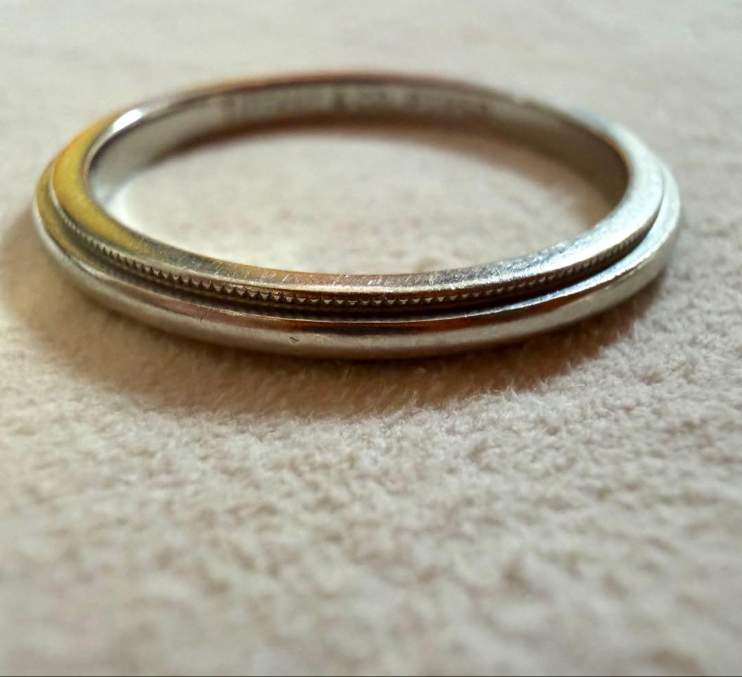 プ*ー様 ⭐️期間限定オークション Tiffany ミルグレイン PT950　1
