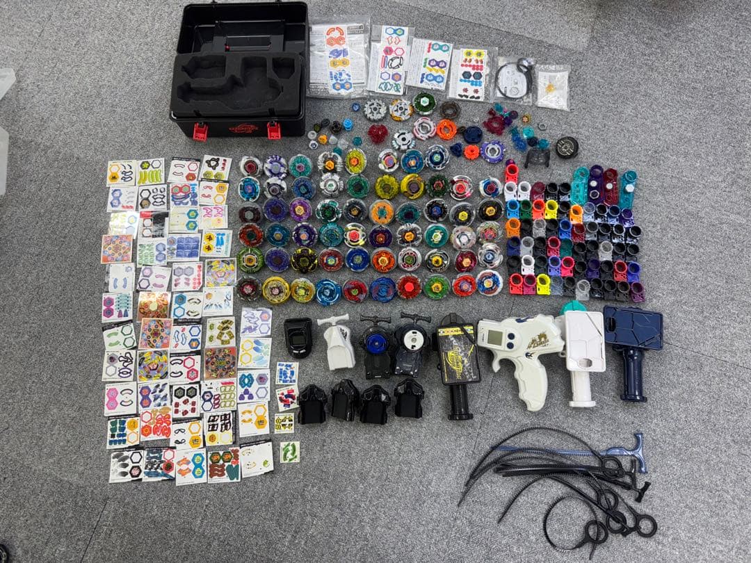 メタルファイトベイブレード　シール　まとめ売り　引退品　約60個