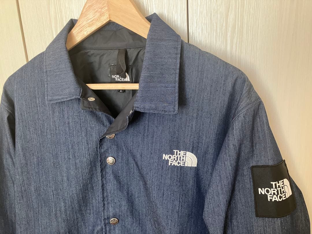 【美品】THE NORTH FACE ゴアテックスデニムコーチジャケット