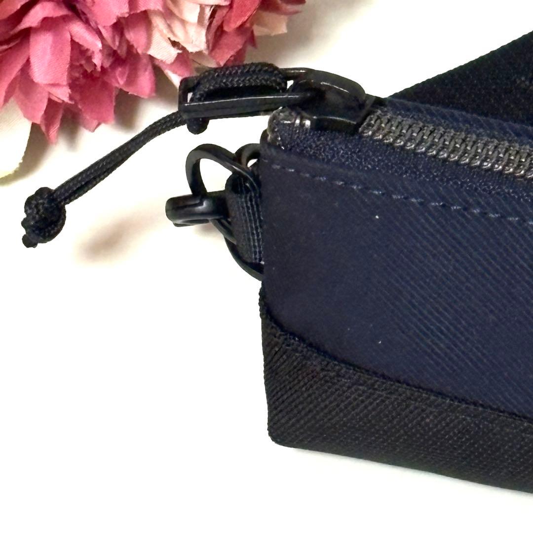 希少 PORTER ポーター フロント ペンケース 小物入れ ストラップ付