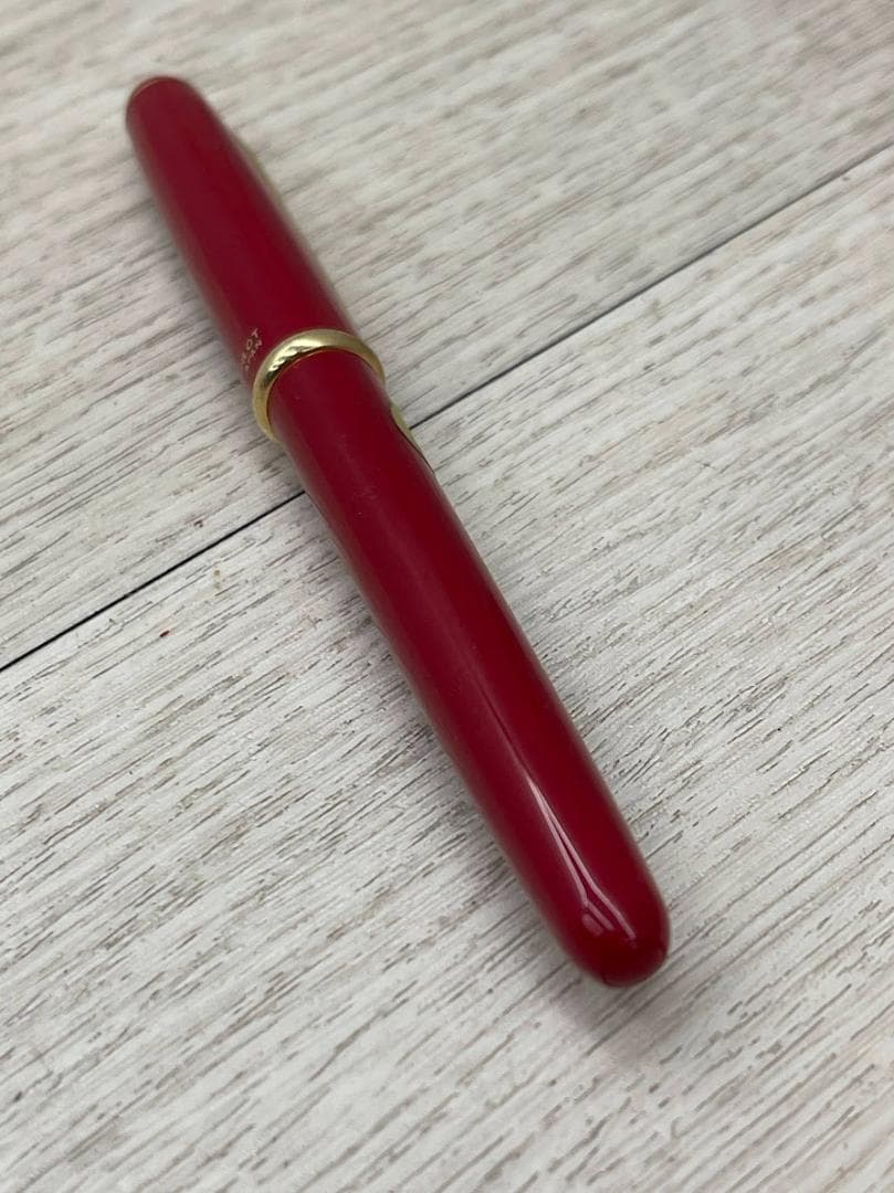 未使用 パイロット 万年筆 細字 F 14K-585 レッド 他 2点 まとめて