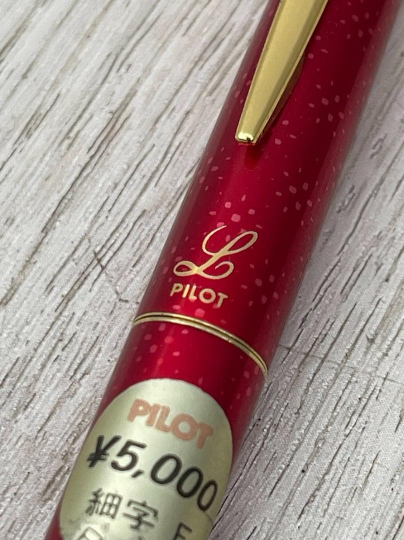 未使用 パイロット 万年筆 細字 F 14K-585 レッド 他 2点 まとめて