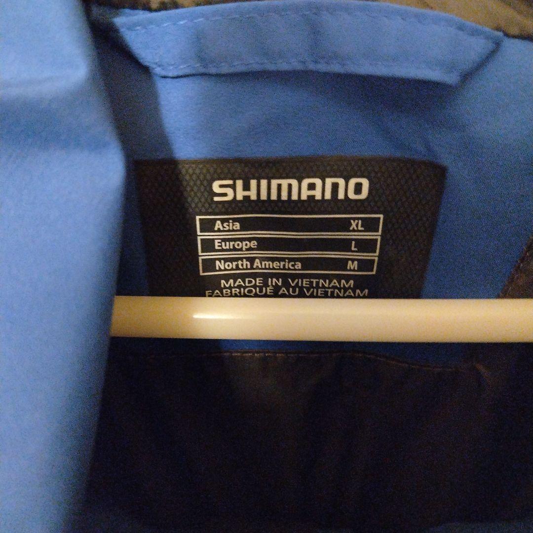 SHIMANO フィッシングウェア Lサイズ 青