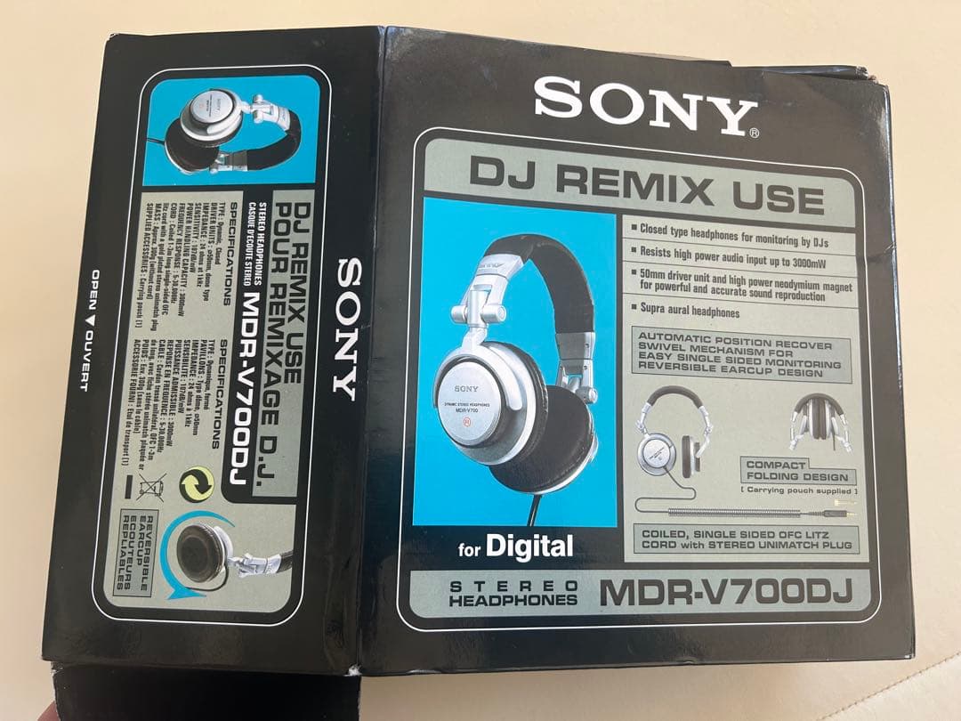 SONY mdr v700 DJ 未使用 有線