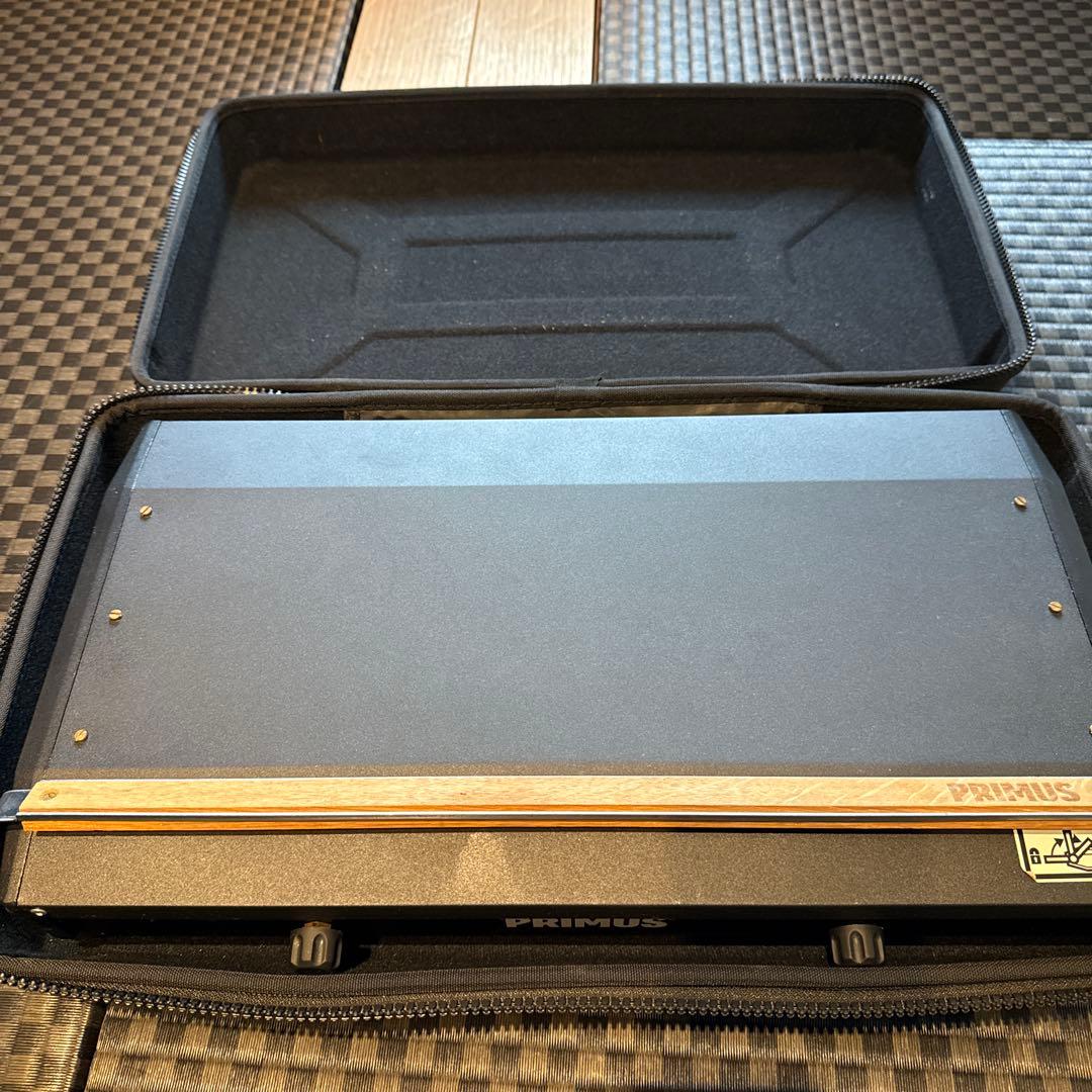 PRIMUS ツーバーナーコンロ キンジャ　収納ケース付き