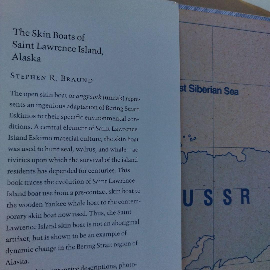 アート・デザイン・音楽 The Skin Boats of Saint Lawrence, Alaska