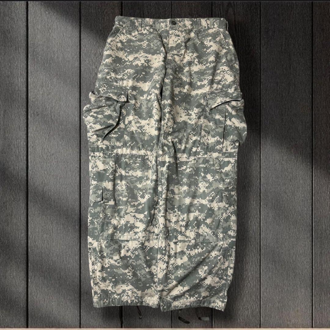 シ*ウ様 4349/US ARMY米軍実物コンバッドデジカモカーゴパンツダブルニ