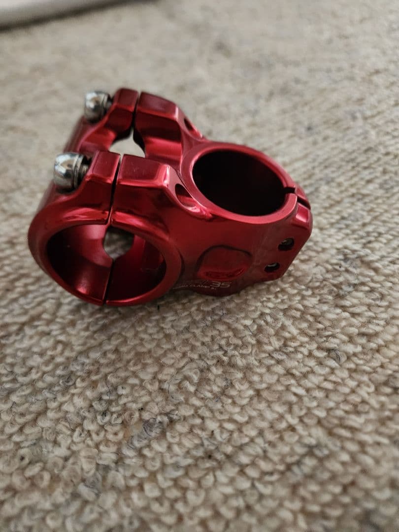 CHROMAG クロマグ　美品　レッド ステム ハンドル径35mm