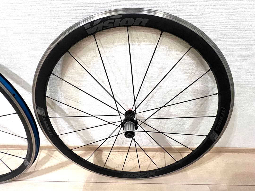 Vision Trimax 35 リムブレーキ　前後ホイールセット　アルミ