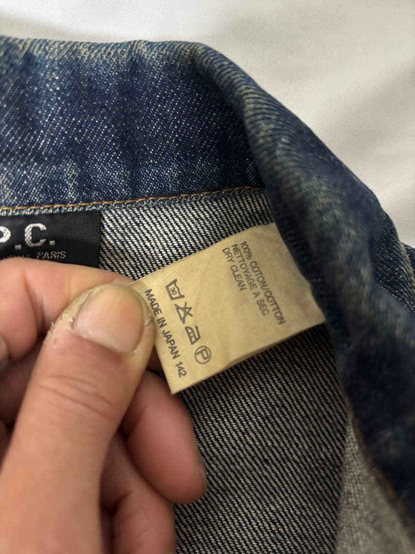 A.P.C. セカンド　デニムジャケット Mサイズ インディゴ