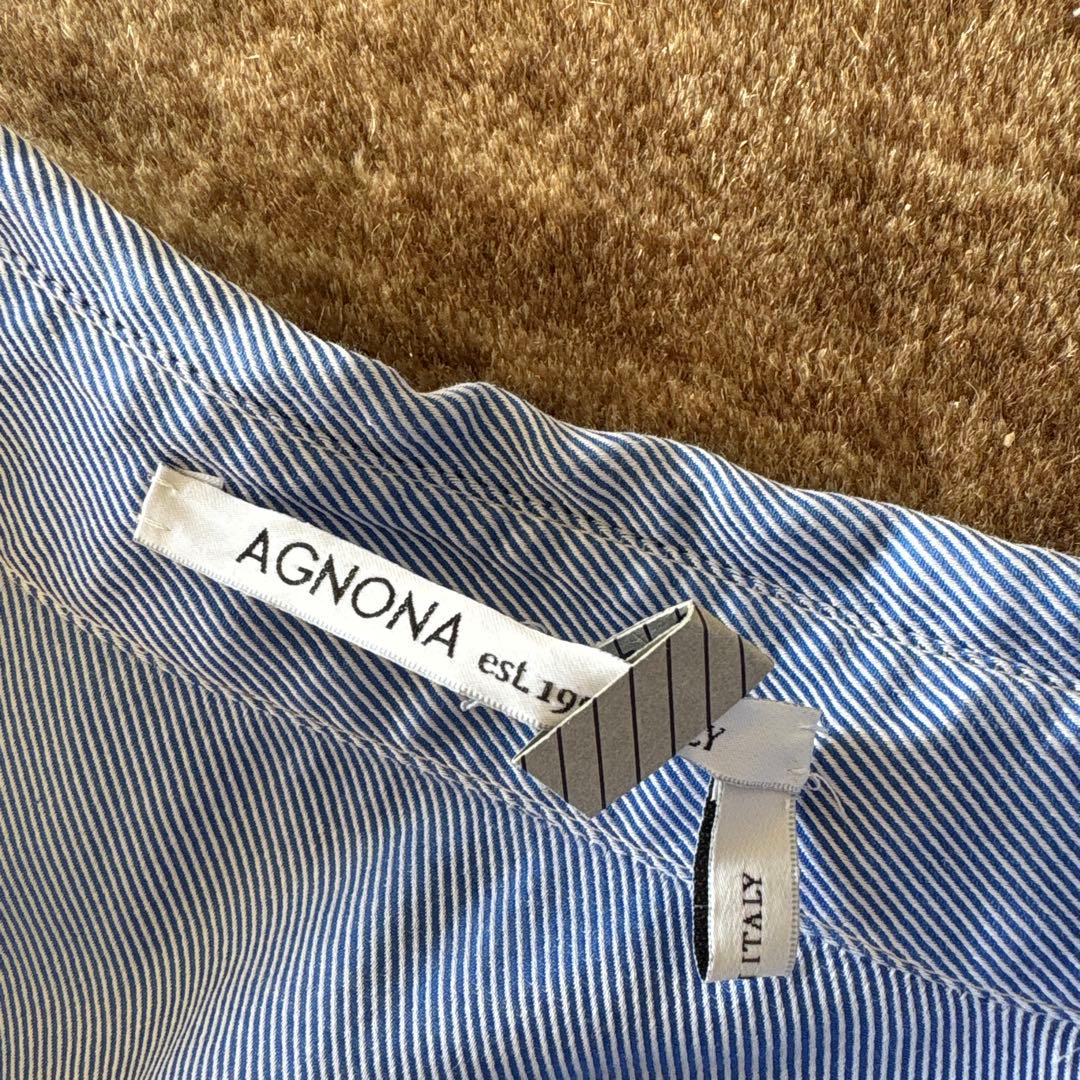 専用　アニオナ　AGNONA ストライプ　ワンピース