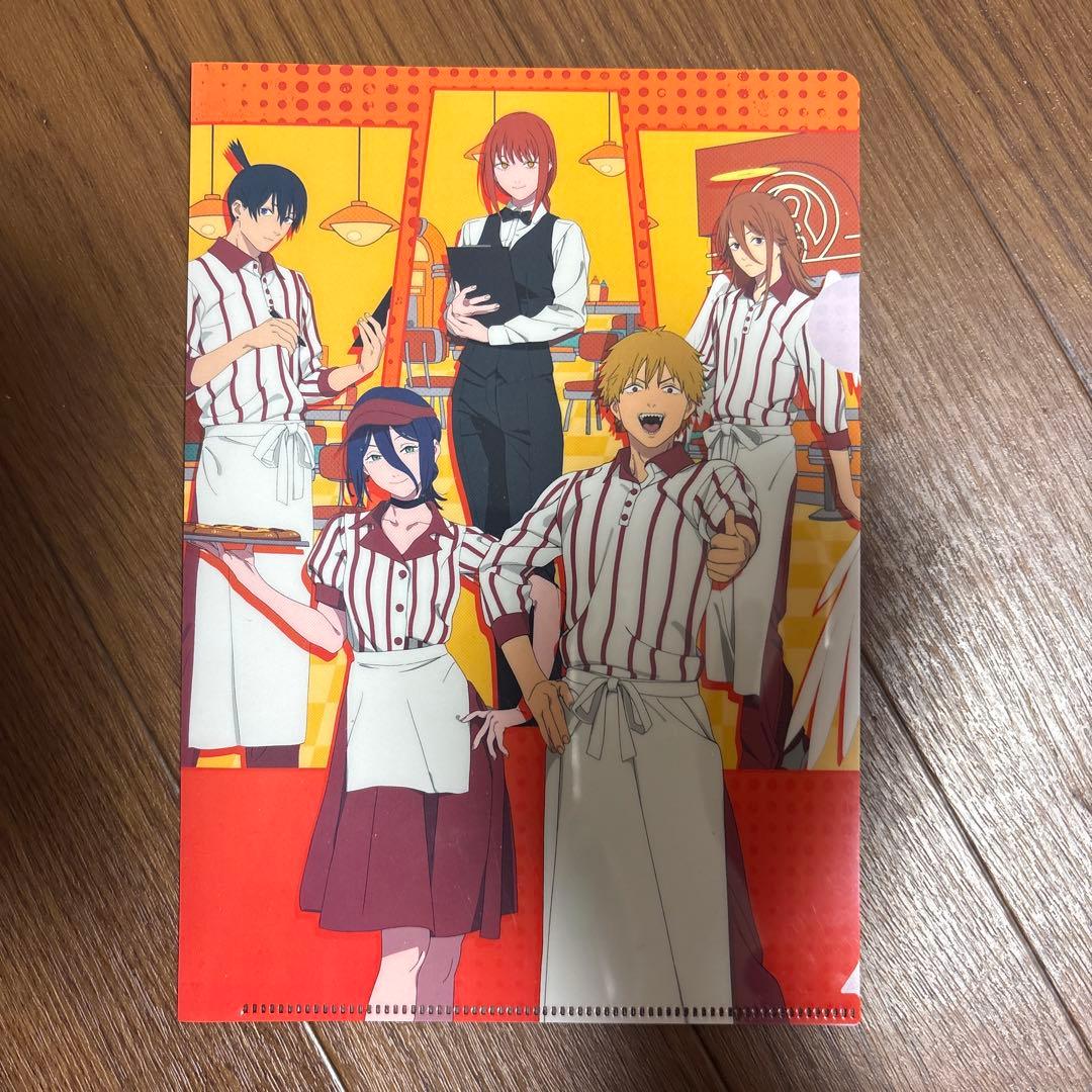 チェンソーマン漫画I、2、7〜22 クリアファイル