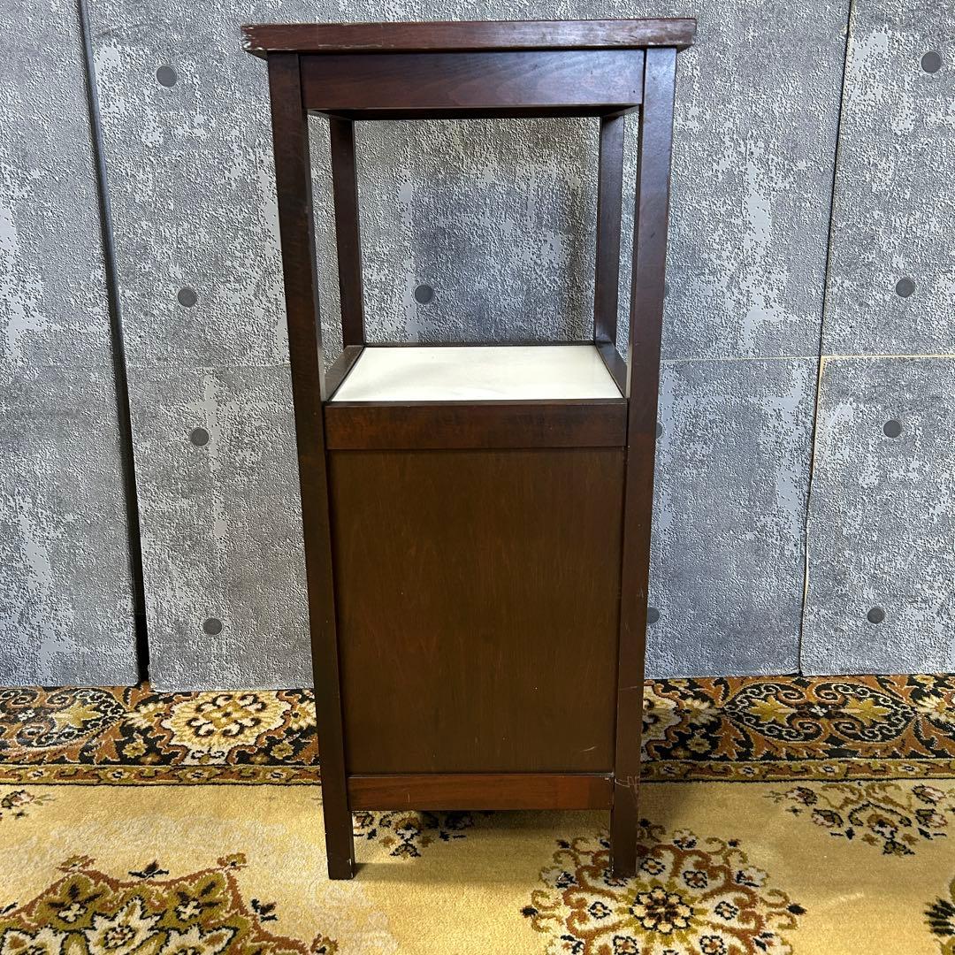 ꧁カリモク家具 karimoku꧂オールドカリモク テレフォンスタンド 電話台