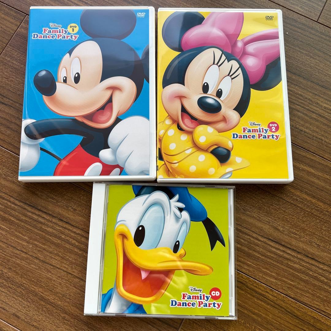 Disney Family Dance Party DVDセット