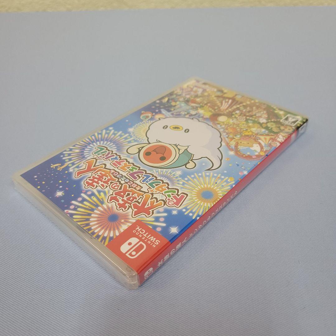 【新品未開封】スイッチ 太鼓の達人 ドンダフルフェスティバル+フィットバチ