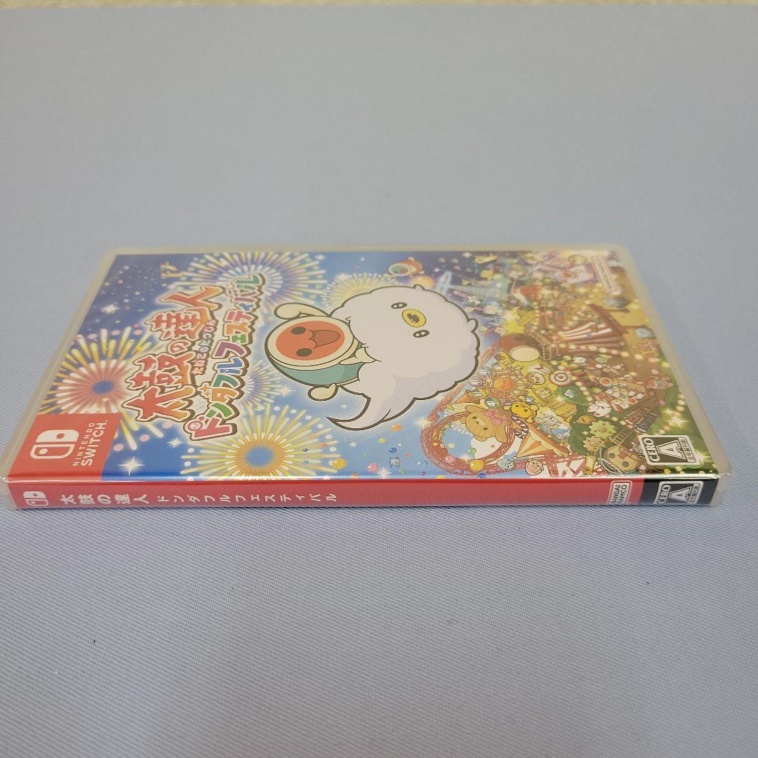 【新品未開封】スイッチ 太鼓の達人 ドンダフルフェスティバル+フィットバチ