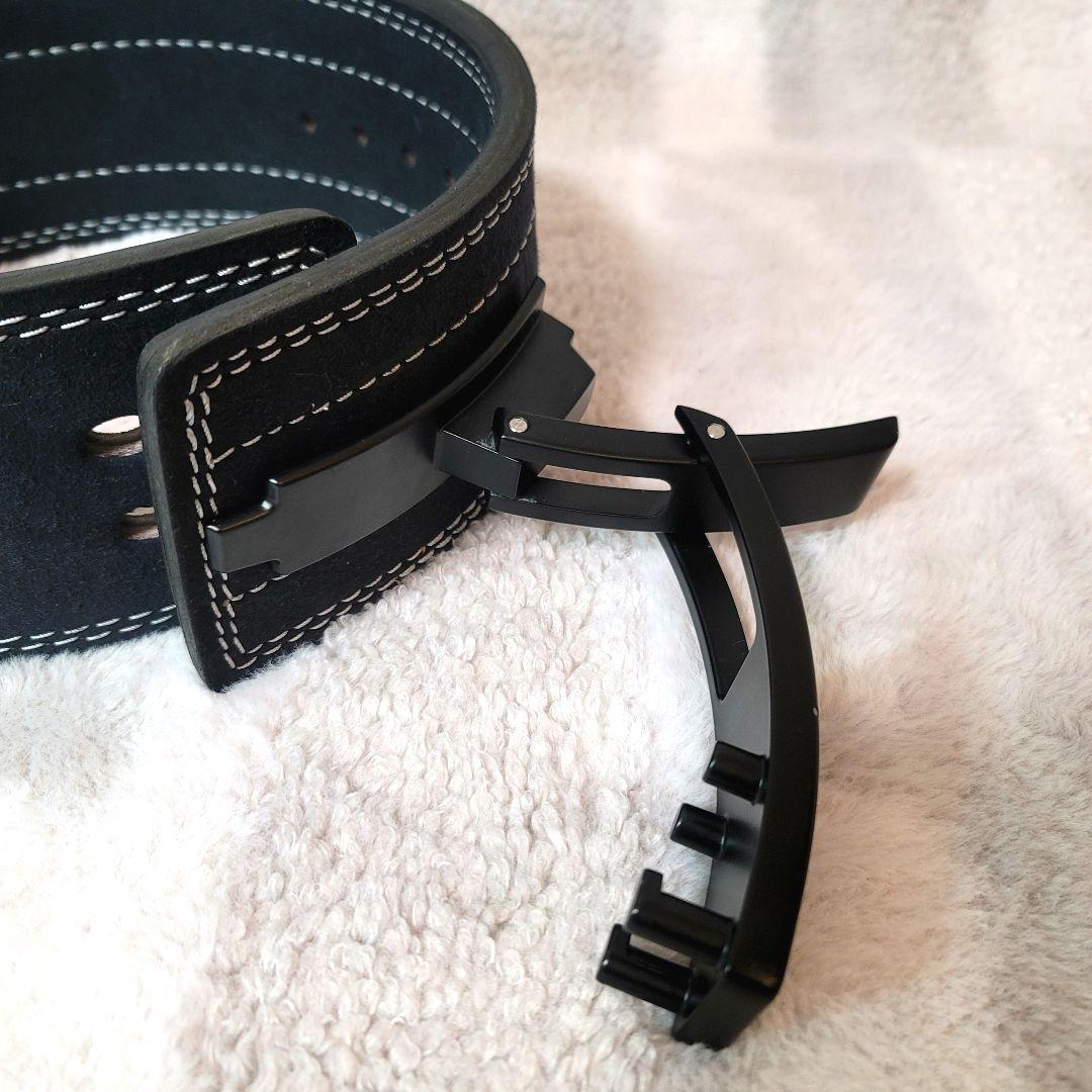 【美品】ワンタッチパワーベルト レバーアクション XS