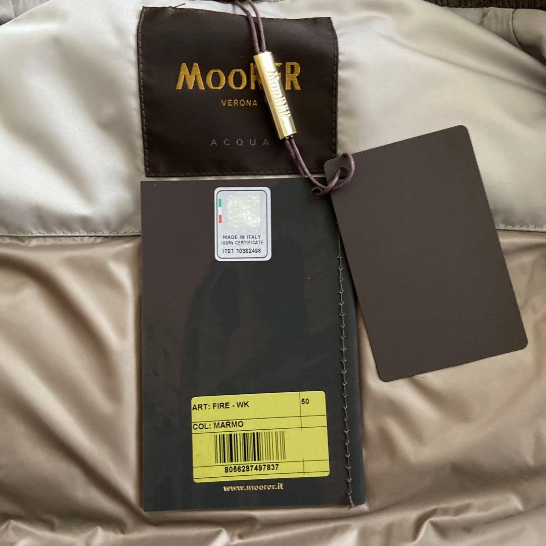 MOORER fire wk ダウンベスト 50