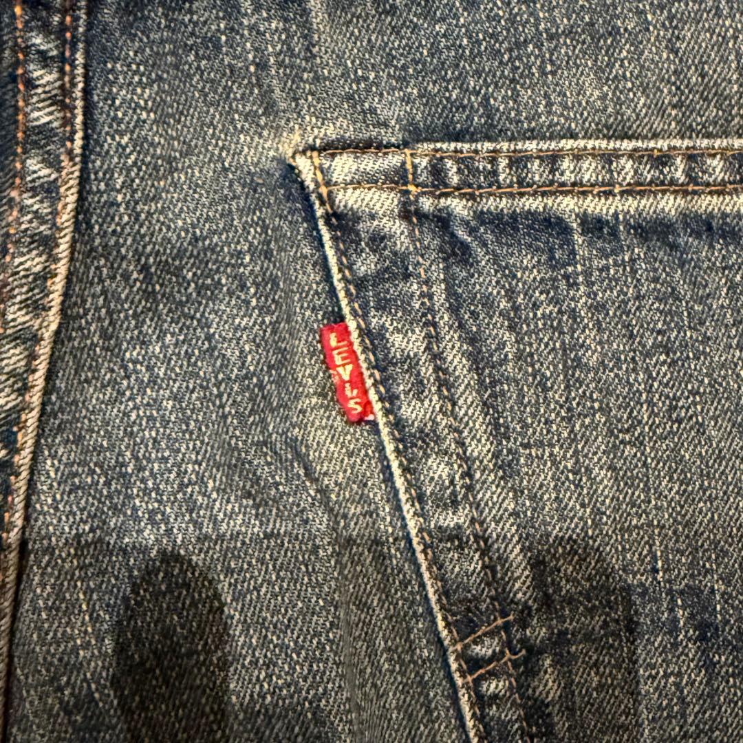 【美品】LEVI‘S 505 LVC1967 W32【鬼ヒゲ！ハチノス】
