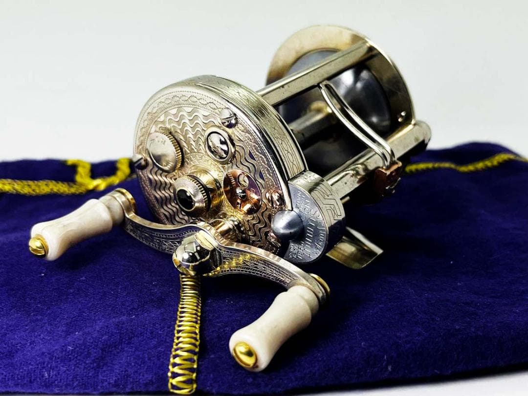 PFLUEGER SUMMIT No.1993L GOLD風カスタムリール