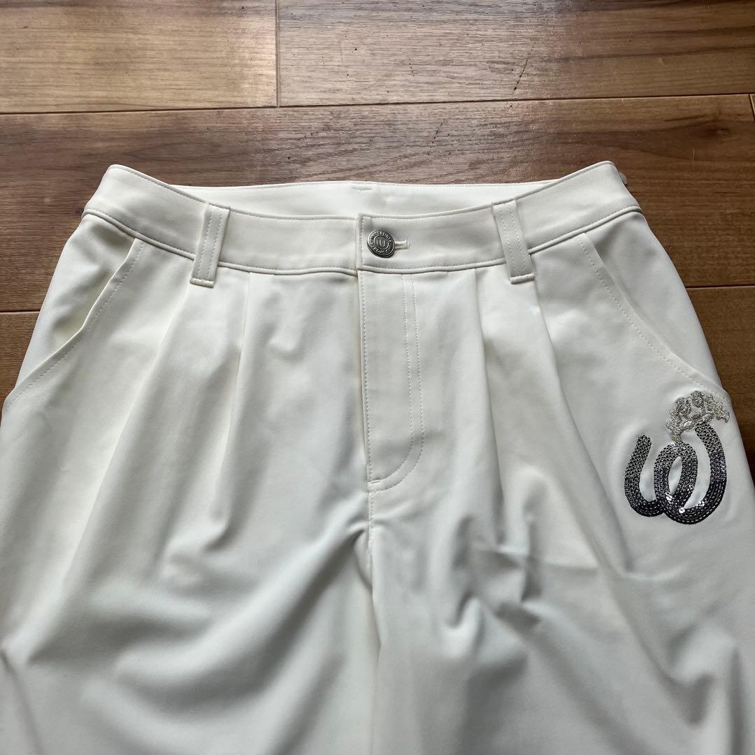 【美品】 MUスポーツ ゴルフウェア　レディース　パンツ L ミエコ ウエアコ