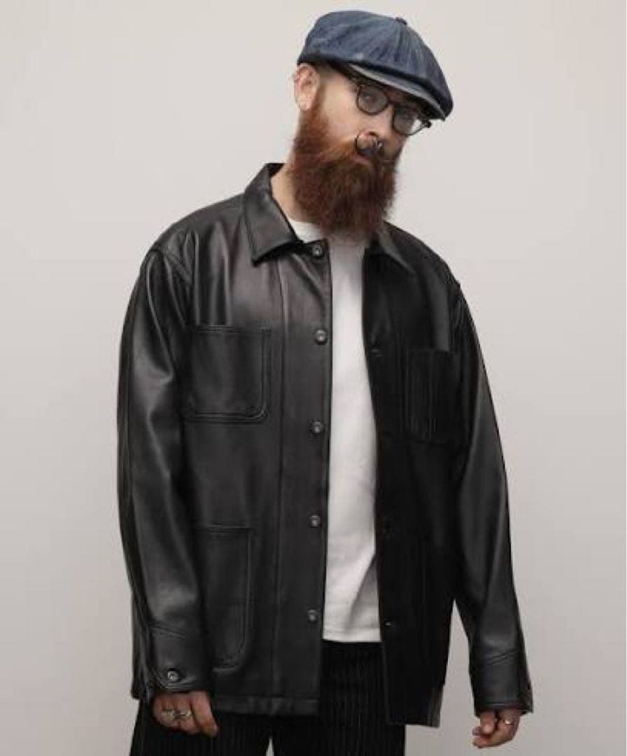 Schott ラムレザーカバーオール