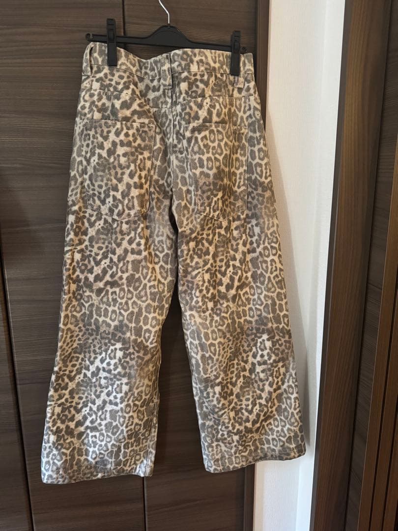 Jaded London レオパード柄 ワイドパンツ レディース