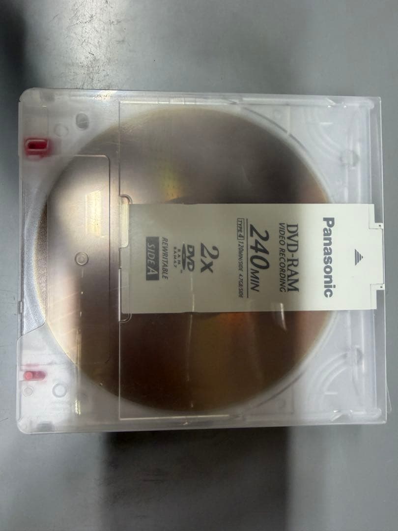 Panasonic DVD-RAM 240分 5枚パック LM-AD240P5A