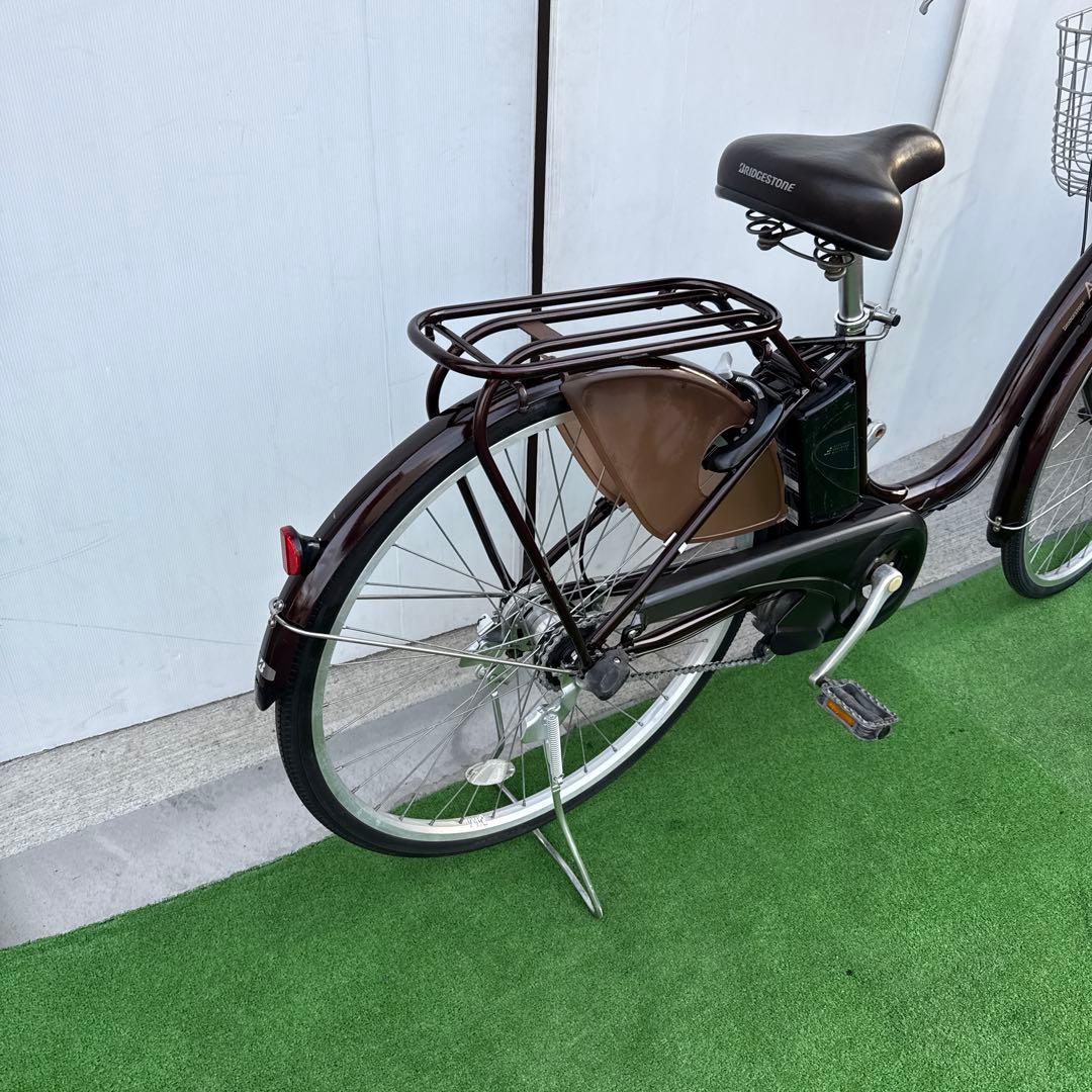 ブリヂストン電動アシスト自転車26インチ ブラウン
