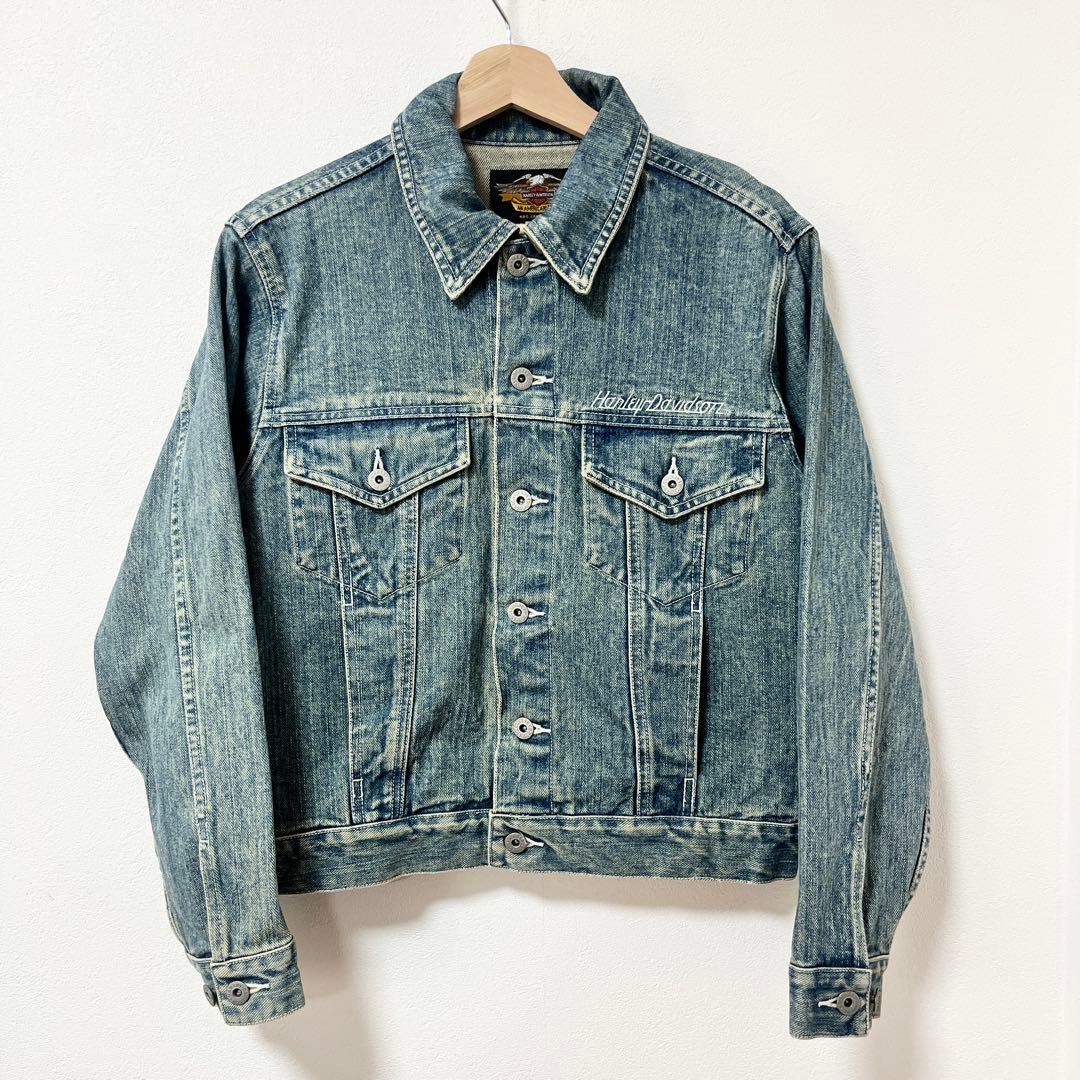 《Harley-Davidson》Denim Trucker Jacket