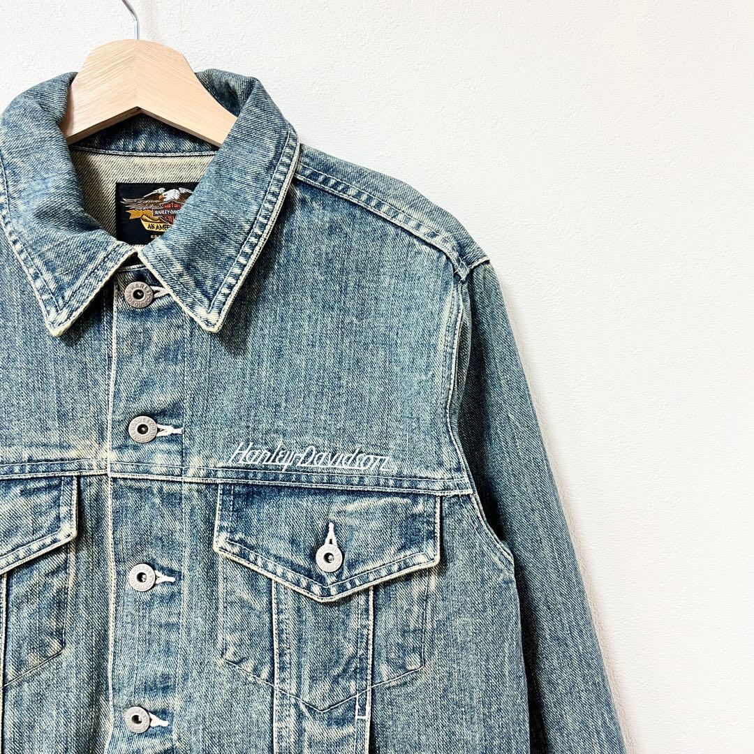 《Harley-Davidson》Denim Trucker Jacket