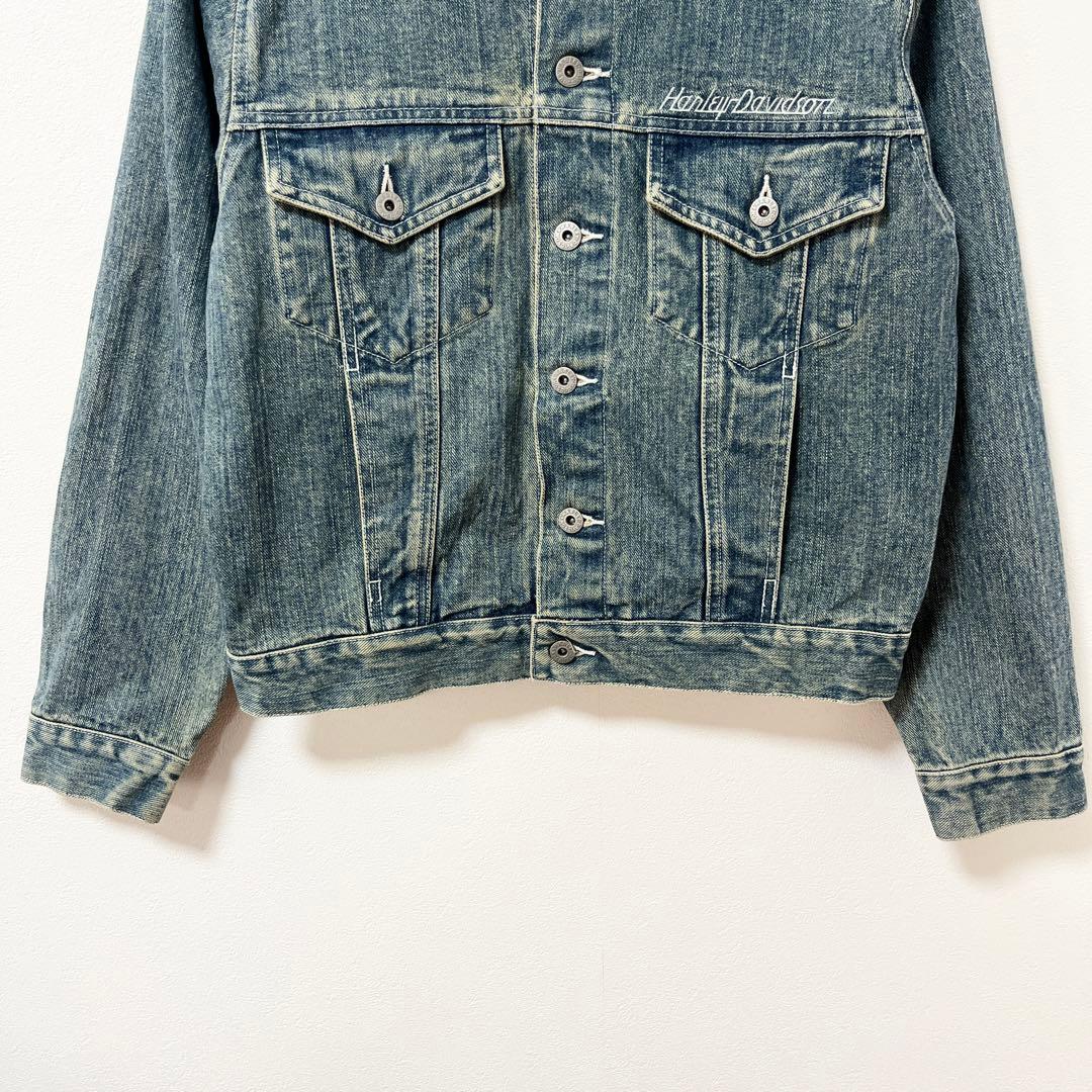 《Harley-Davidson》Denim Trucker Jacket