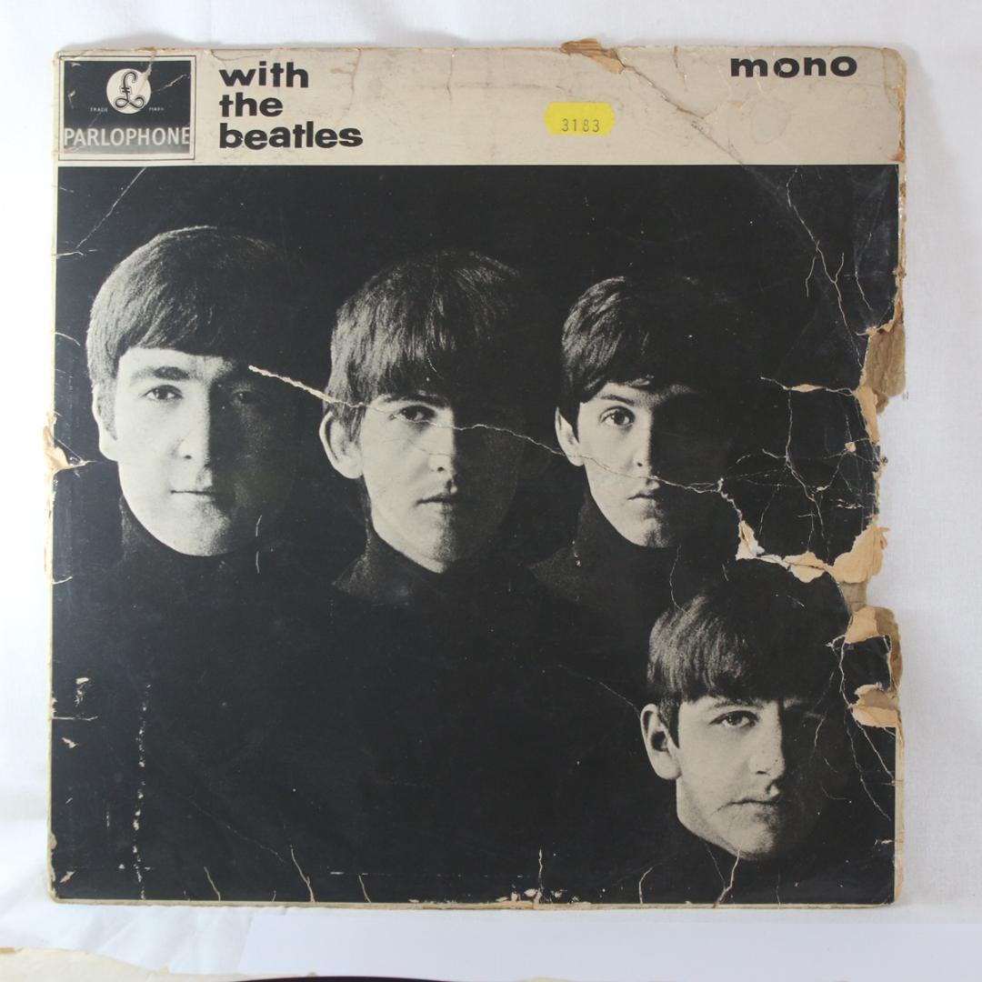 英LP With The Beatles A Hard Day's Night