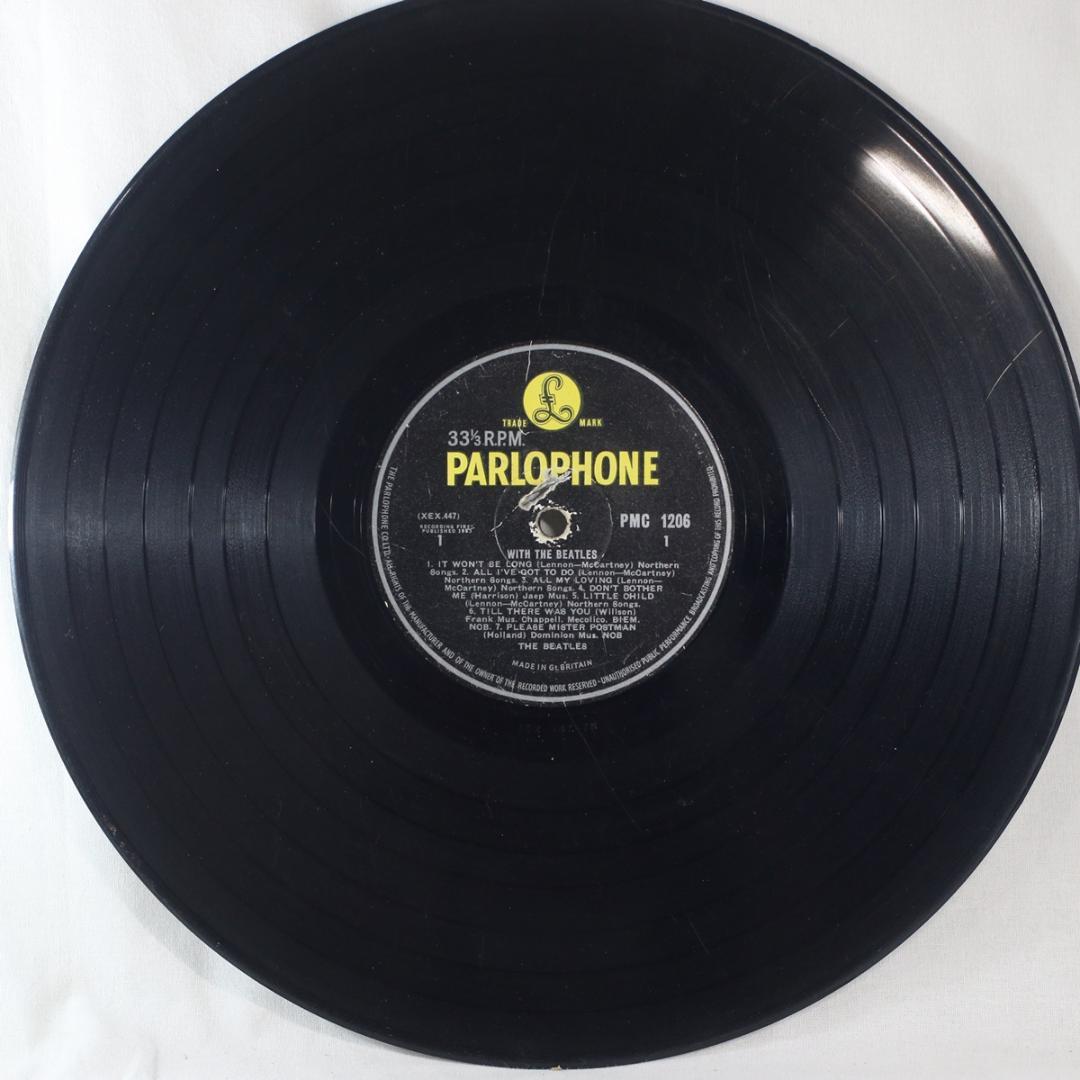 英LP With The Beatles A Hard Day's Night