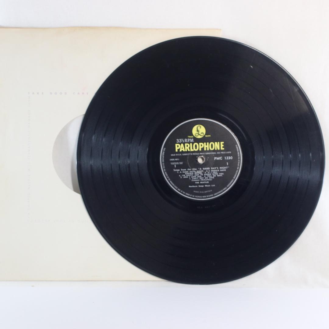 英LP With The Beatles A Hard Day's Night