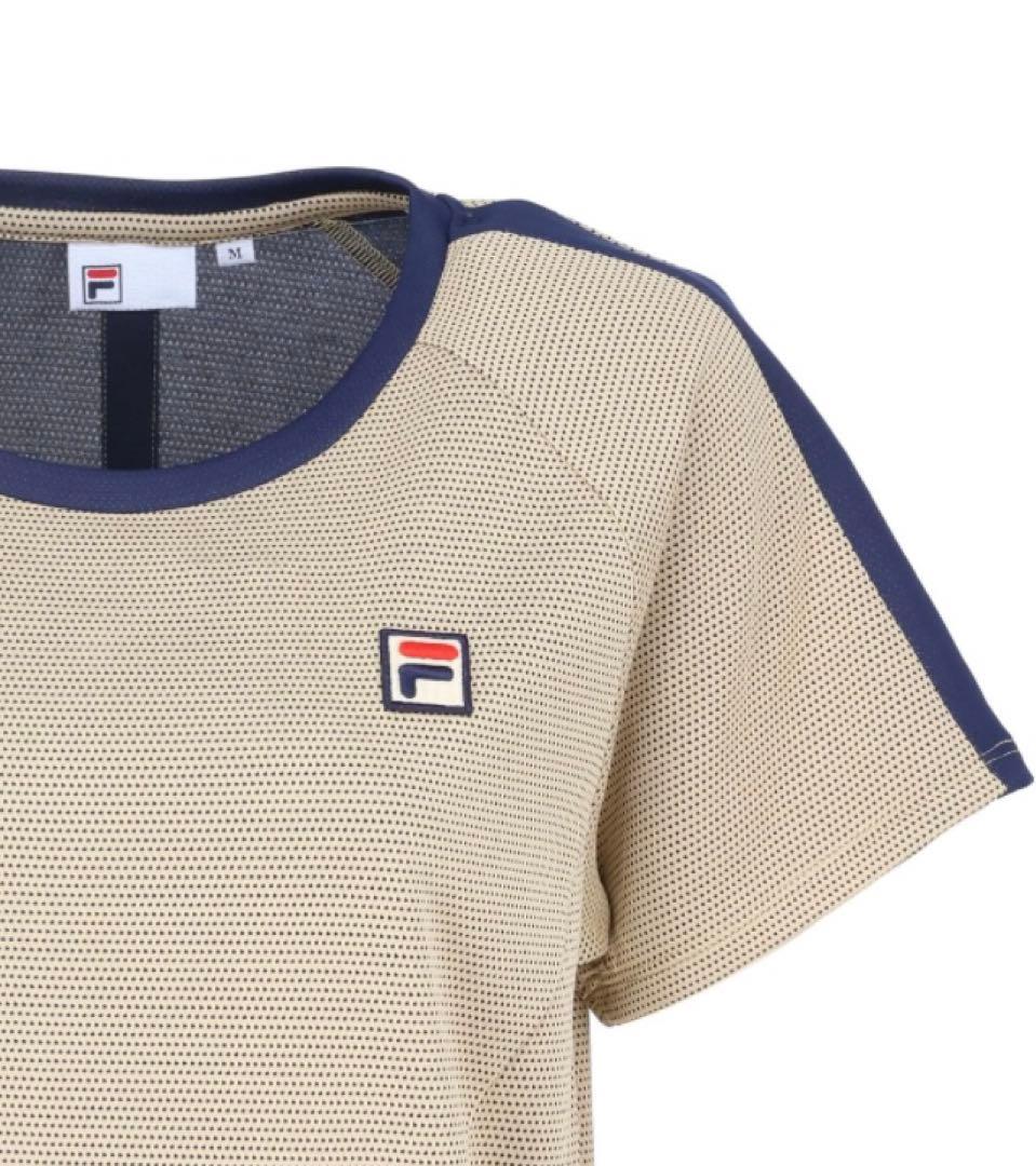 No.858 FILA 秋色beigeのゆったりꫛꫀꪝ✧‧˚ワンピ☆XL☆新品☆