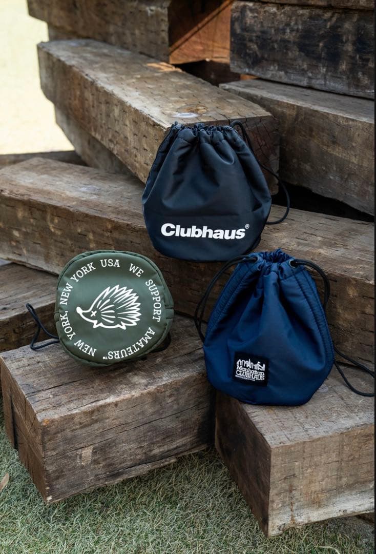 Manhattan Portage x Clubhaus 巾着
