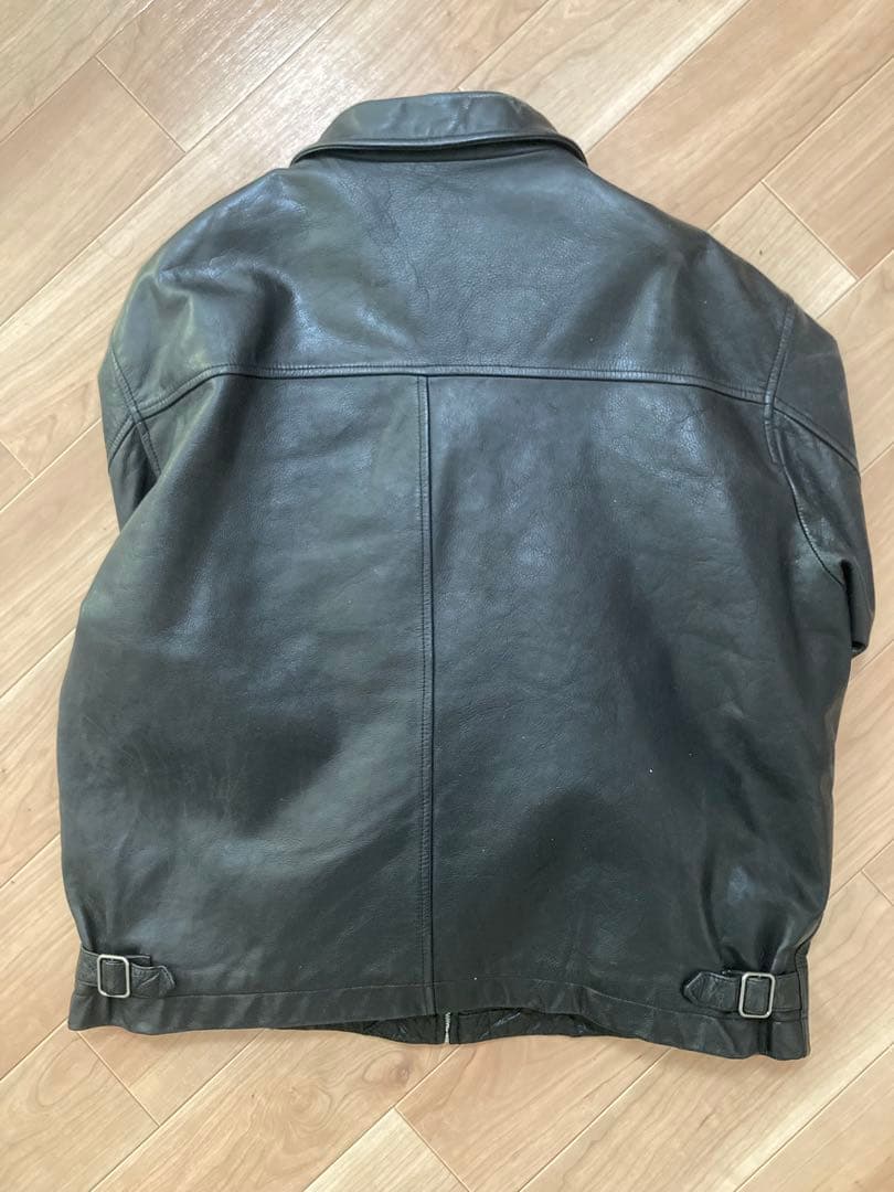 ［希少］90s〜00s oldGAP 本革レザージャケット XL